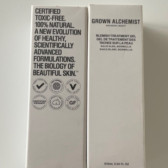 🔥$5 SALE! Grown Alchemist (2) blemish treatment gel, BNIB .50 fl oz - Picture 5 of 5